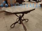 LOTTO 36D: CONSOLLE IN LEGNO SCURO